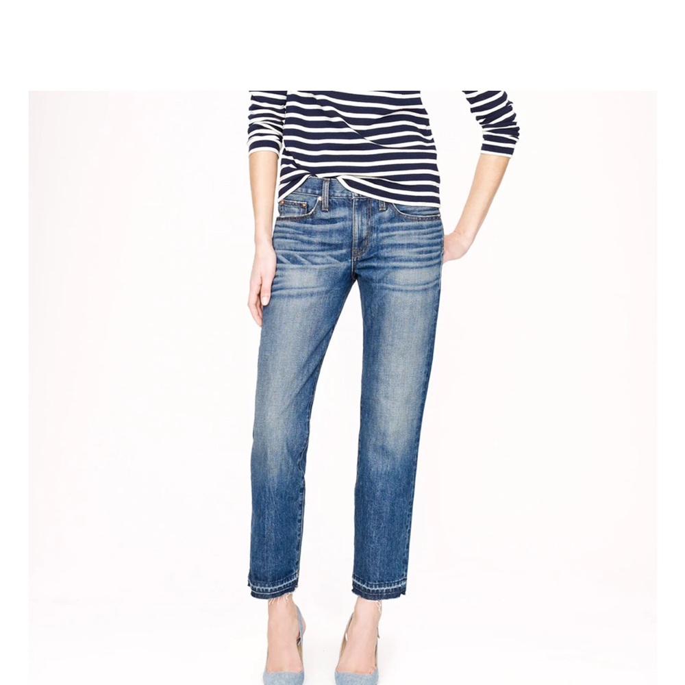 Point Sur crop jeans.